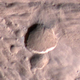 One of Mars’s newest craters—discovered in 2012.